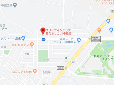 川中島店map